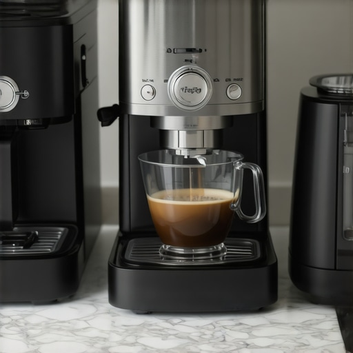 High-end kitchen appliances arranged for maintenance