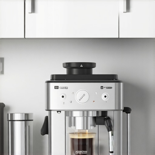 Compact AeroBlend ESSENCE espresso machine on a kitchen counter