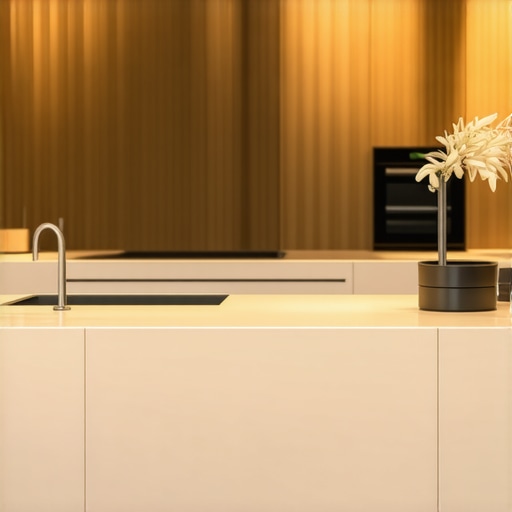 Elegant luxury kitchen featuring bespoke LuxePro TPE countertop