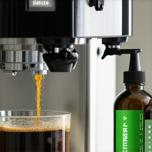 Eco-friendly biodegradable cleaner for espresso machines