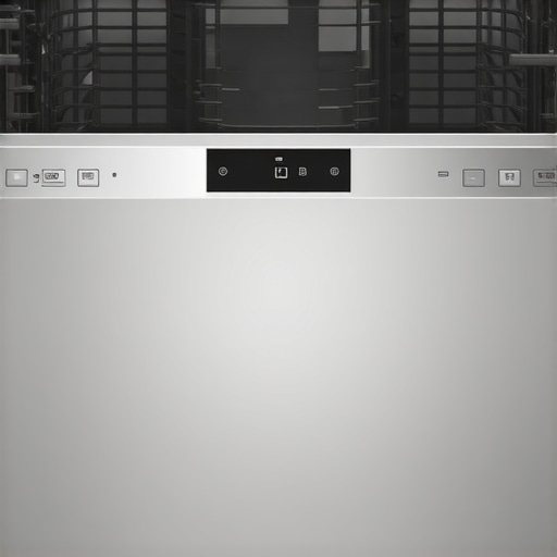 Modern Bosch dishwasher with stainless-steel exterior and digital controls.