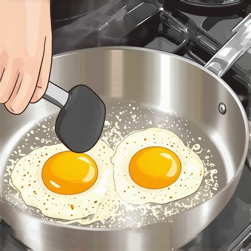 How to Properly Season a Stainless Steel Skillet for Eggs