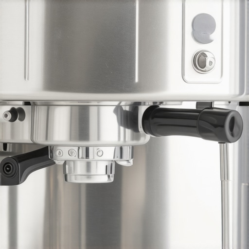 High-quality espresso machine with stainless steel and lever design for serious coffee enthusiasts.