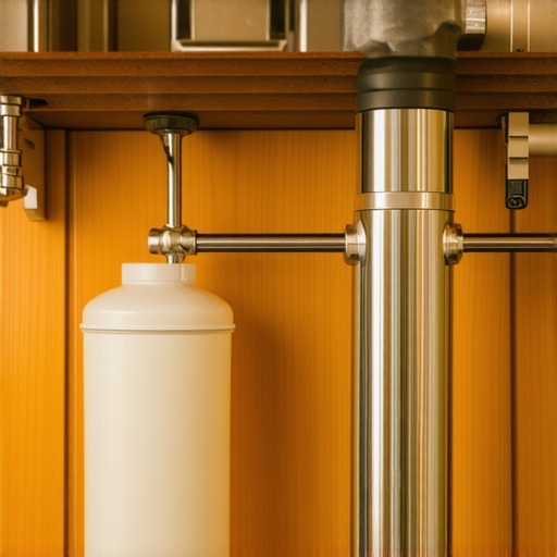 Under-sink reverse osmosis water filtration system