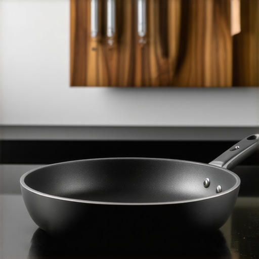 High-quality non-stick sauté pan with ergonomic handle
