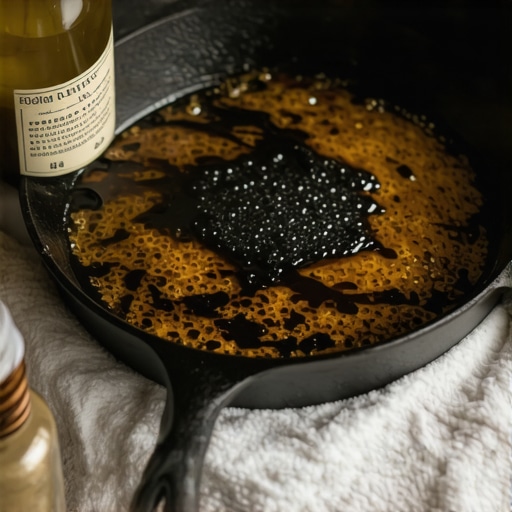 The Only Way to Clean Burnt Oil Off the Outside of Your Skillet