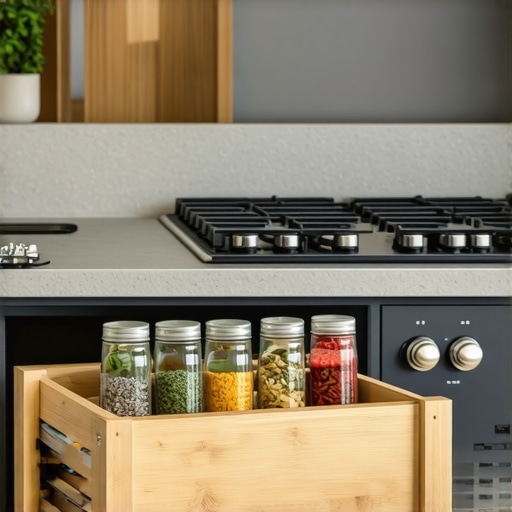 Why Every Modern Kitchen Needs a Pull-Out Spice Rack Near the Stove