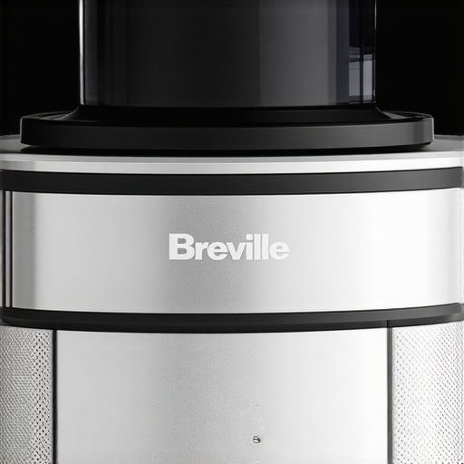 Close-up of Breville Smart Grinder Pro showing digital display and grind settings