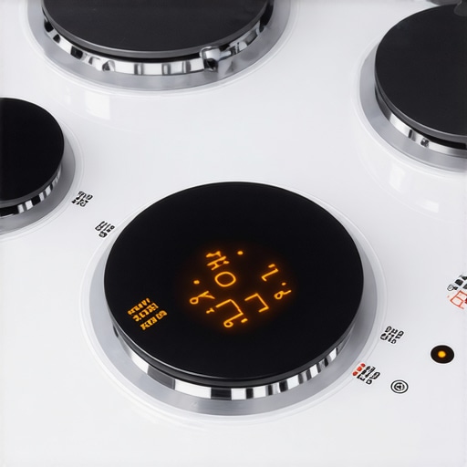 Infrared induction hob with high-temperature broiling features