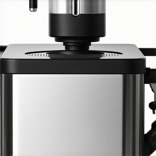 Knock box and portafilter holder on a coffee station