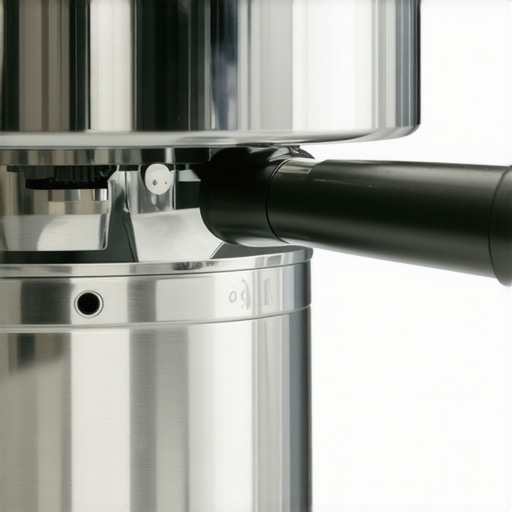 Gaggia espresso machine being cleaned with descaling solution
