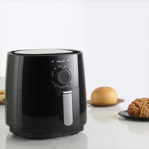 GourmetChef Deluxe Multifunctional Air Fryer GourmetChef Deluxe air fryer showcasing its digital controls and versatile functions.