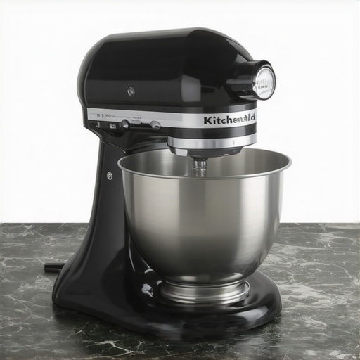 KitchenAid Pro Line Series stand mixer on kitchen counter