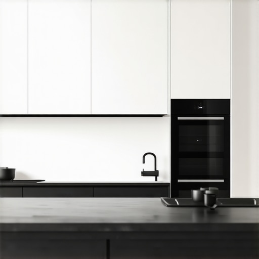 Modern luxury kitchen with high-end appliances