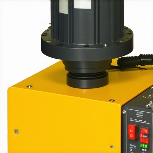 Close-up of PowerPro XL motor showing cooling and control features