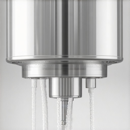 Professional Spiral Mixer Attachment High-end stainless steel spiral mixer attachment for artisanal sourdough baking.