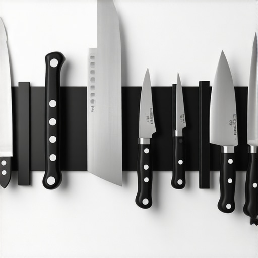 The Benefits of a Magnetic Knife Strip for Quick Tool Access