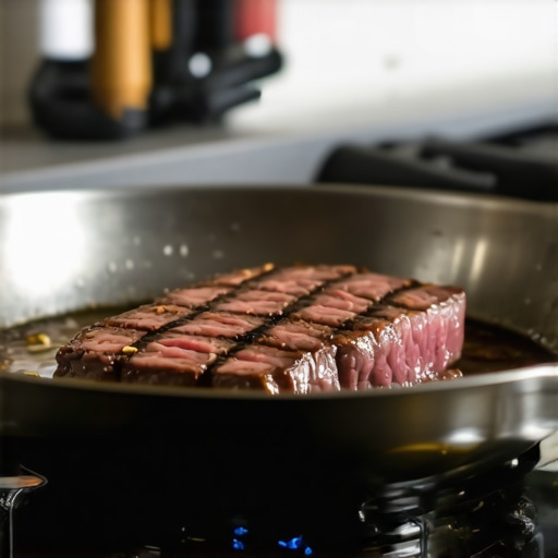 The Trick to Making Restaurant-Quality Steak in a Stainless Skillet