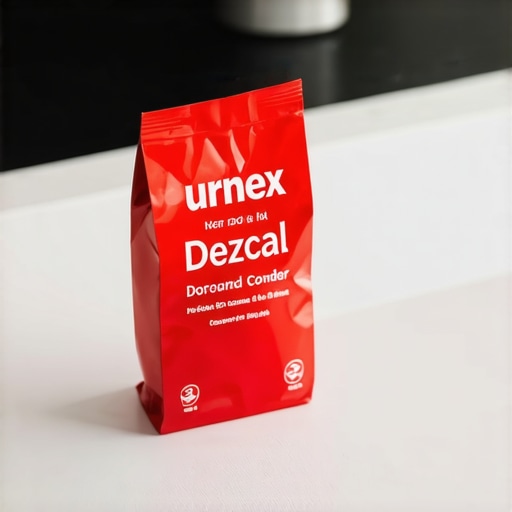 Urnex Dezcal descaler powder in packaging