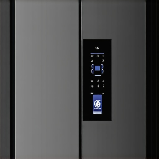 Luxurious refrigerator with customizable panels and smart features