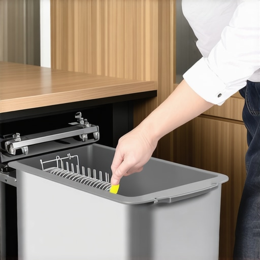 How to Adjust the Tension on a Pull-Out Trash Bin