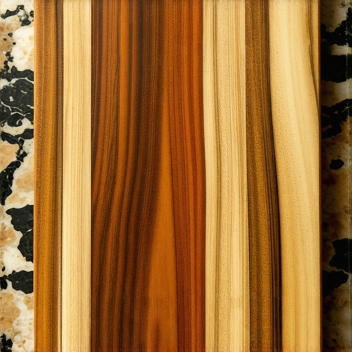 Beautiful handcrafted olive wood cutting board showcasing unique grain patterns