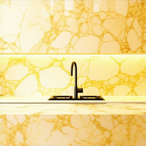 The Cabinet Lighting Mistake That Makes Your Marble Look Yellow