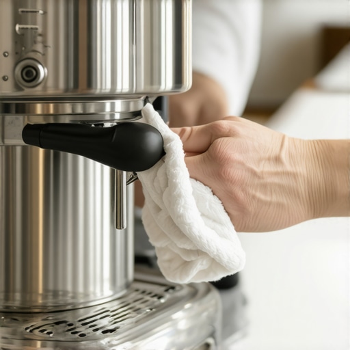 The Proper Way to Polish a Nickel-Plated Espresso Machine