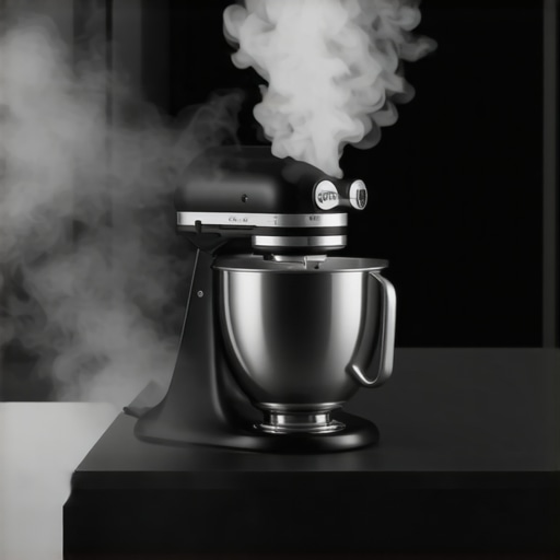 The Real Reason Your Stand Mixer Smells Like Burning Plastic