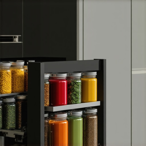 Why Every Modern Kitchen Needs a Pull-Out Spice Rack
