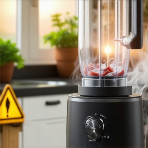 Why Your Heavy-Duty Blender Smells Like Burning Rubber