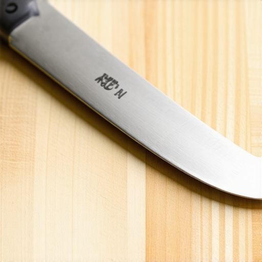 High-quality Wüsthof Classic Ikon chef's knife on a wooden cutting board