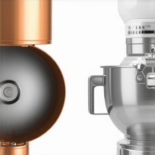 Anatomy of Premium Kitchen Engineering Cross-section of high-end cookware and appliance internals showing build quality.