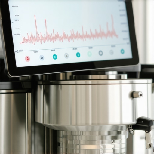 Digital Espresso Profiling Interface Decent DE1PRO tablet showing extraction graphs