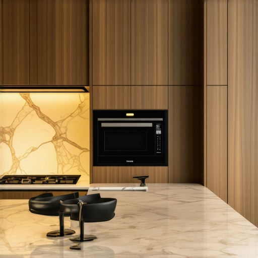 How to Hide Your Microwave in a High-End Kitchen Design