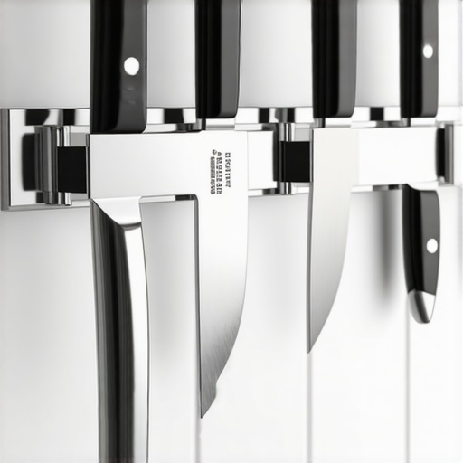 How to Mount a Heavy Knife Strip on a Tiled Backsplash