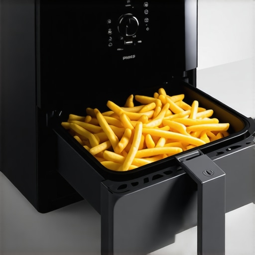 Philips Premium Airfryer XXL with Metal Glide Rails Close-up of the metal drawer slide mechanism on a high-end Philips air fryer.