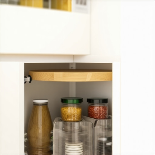 The Best Way to Organize a Corner Cabinet in a Small Kitchen