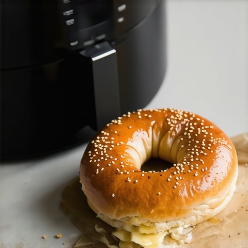 The Secret to Perfectly Toasted Bagels in an Air Fryer